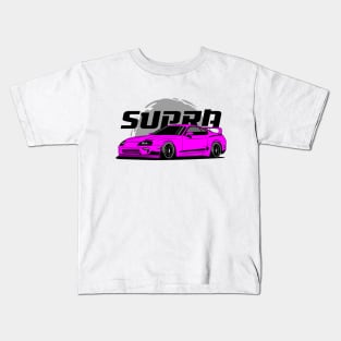 Pink Supra JDM Kids T-Shirt